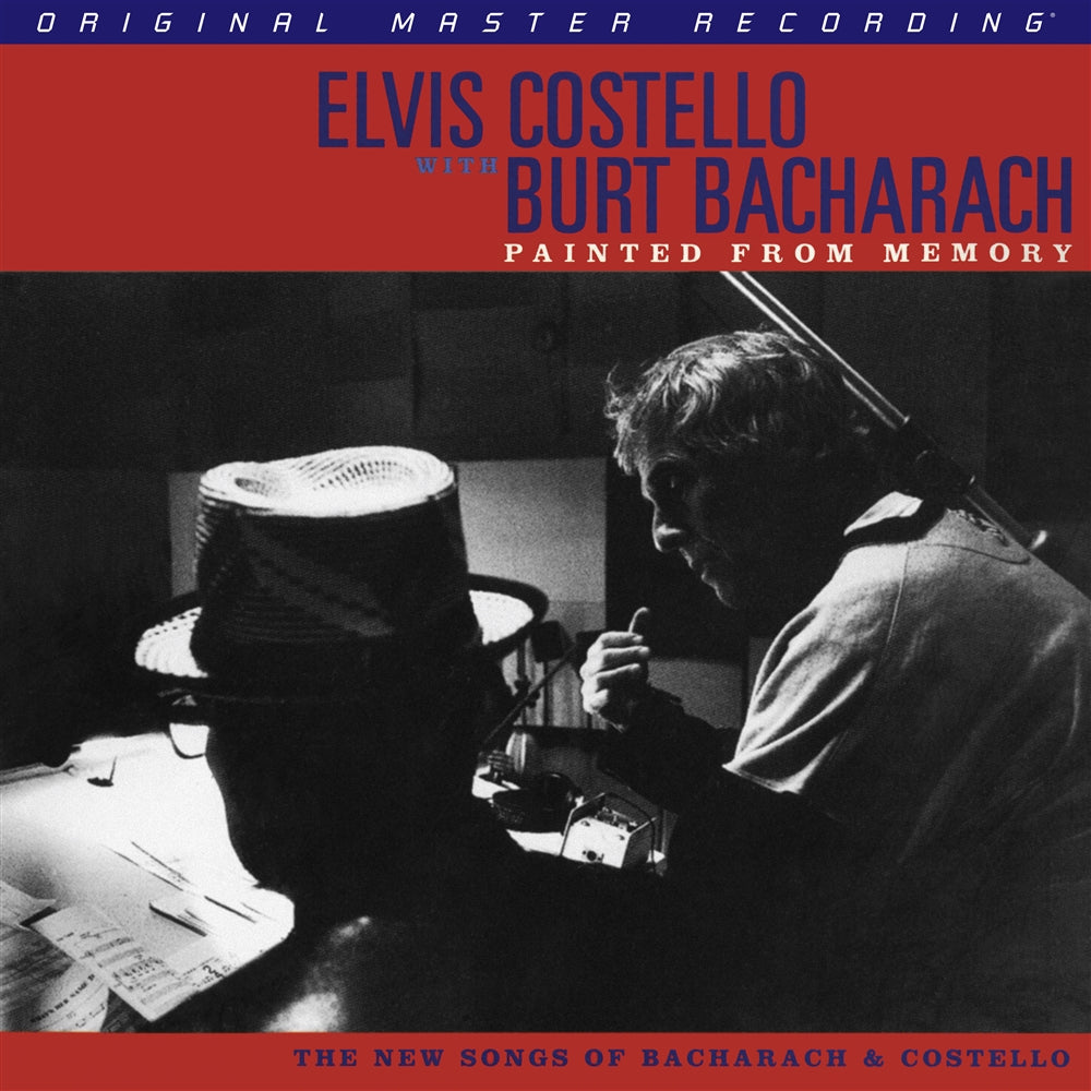 Elvis Costello with Burt Bacharach - Painted from Memory