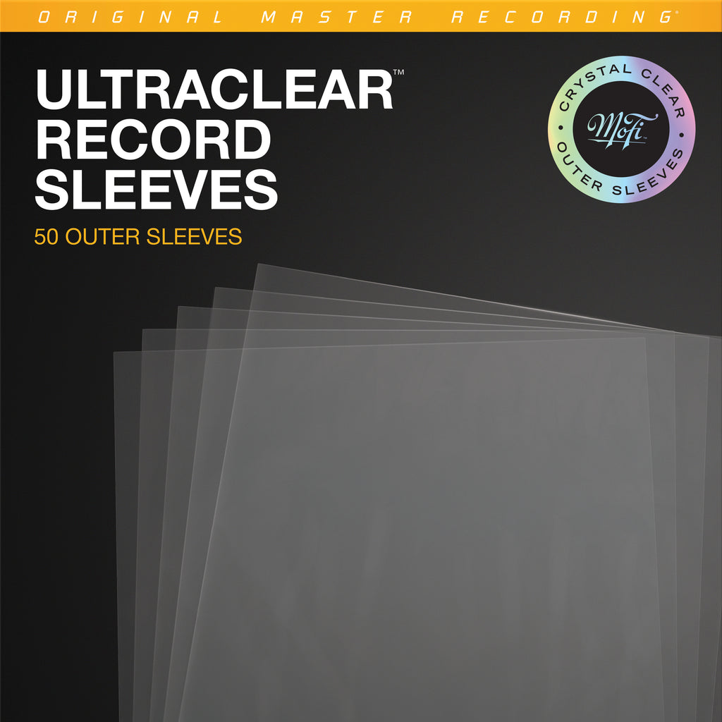 MyLifeUNIT: Vinyl Record Sleeves, 110 Clear Plastic Protective Outer  Sleeves 3 Mil Thick for Single, Double LP Album Covers, 12.75 x 12.75